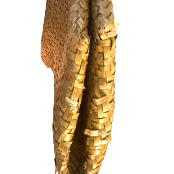 AllSaints Allington Straw Tote, Natural - Picture 9 of 9